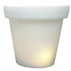 Pot Lumineux Blanc