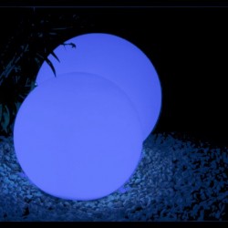 Location Sphère lumineuse diamètre 55cm avec Leds RGB
