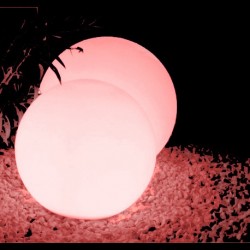Location Sphère lumineuse diamètre 120cm avec Leds RGB